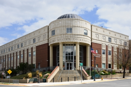 Paul G. Hatfield United States Courthouse in Helena, Montana, where KalshiEX filed suit against state officials over preempted gambling enforcement