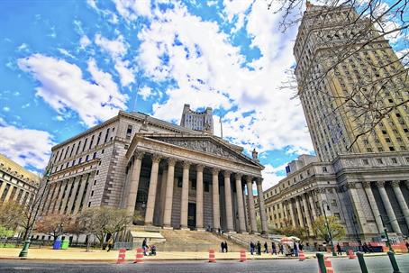 New York Supreme Court in Manhattan, where major financial fraud and enforcement cases are heard.